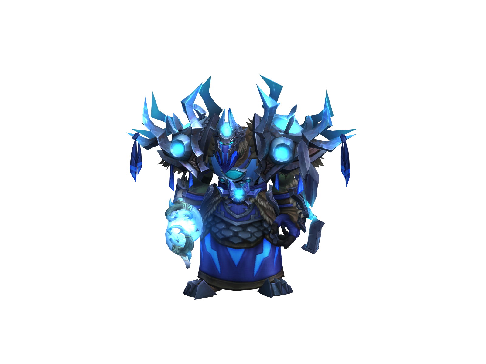 Mleleele 3D character render