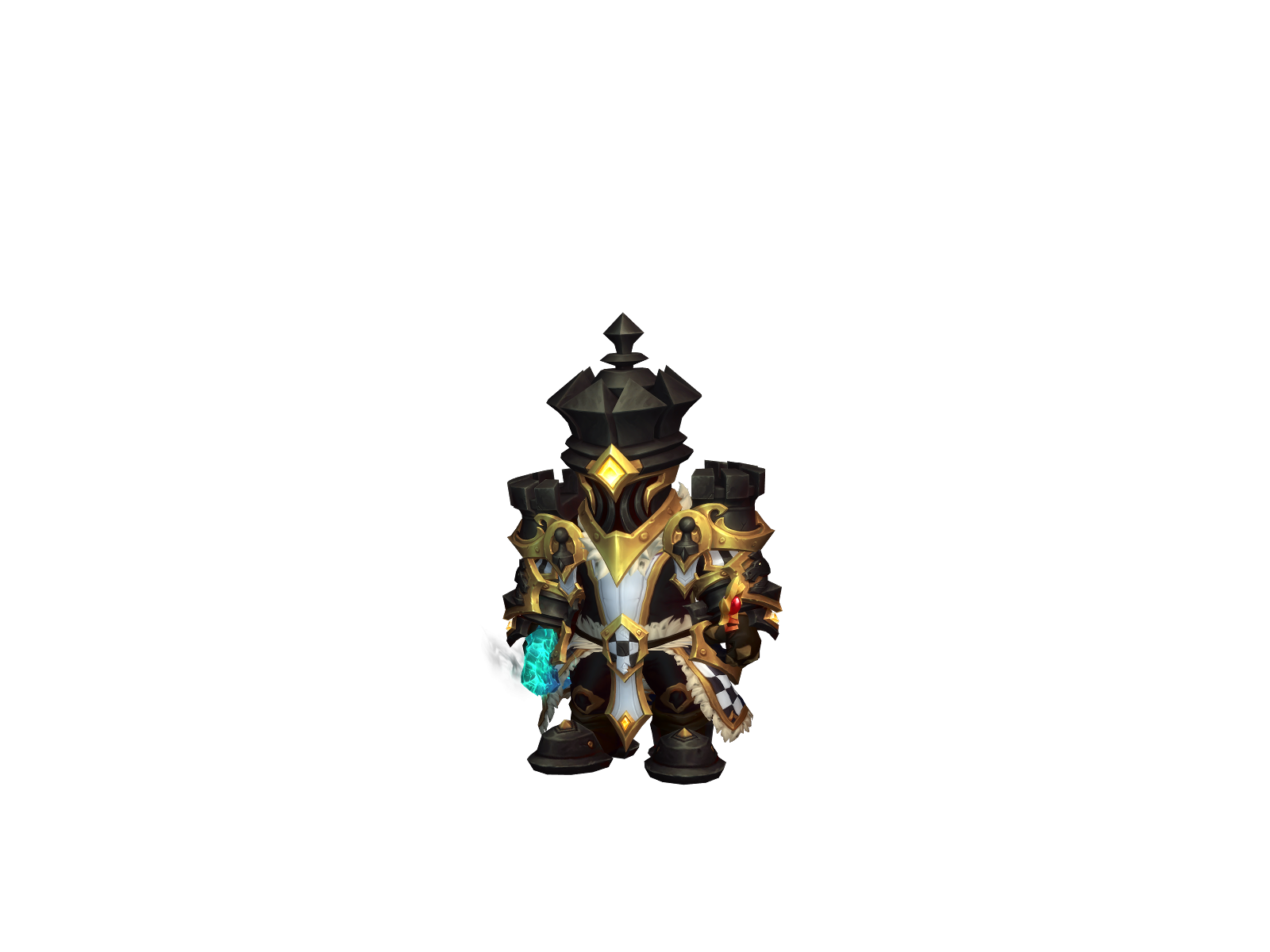 Gankdalf 3D character render