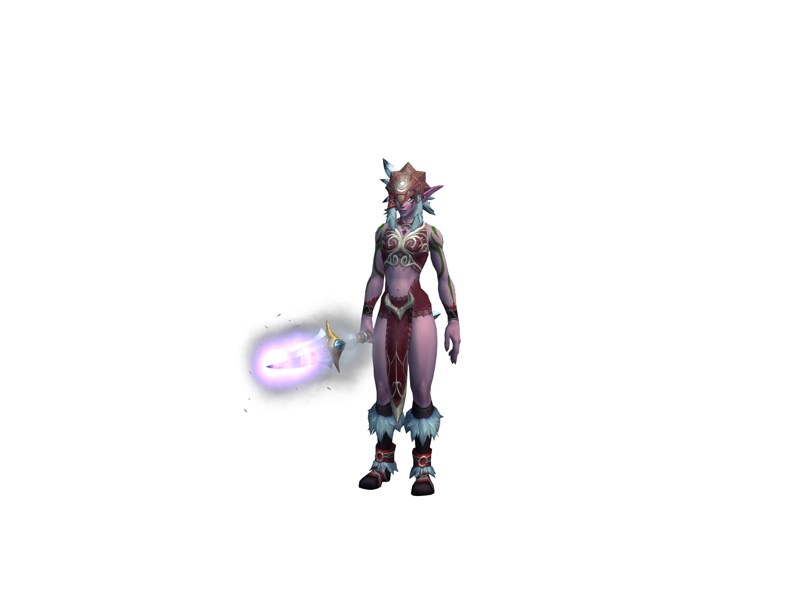 Aszuna 3D character render