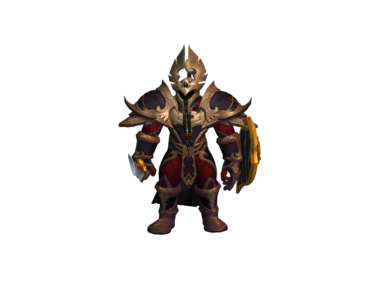 Darkthoran 3D character render