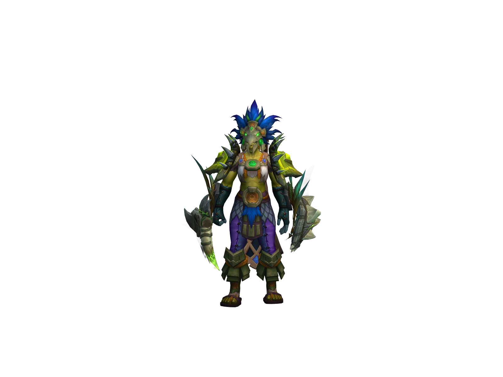 Kremathor 3D character render