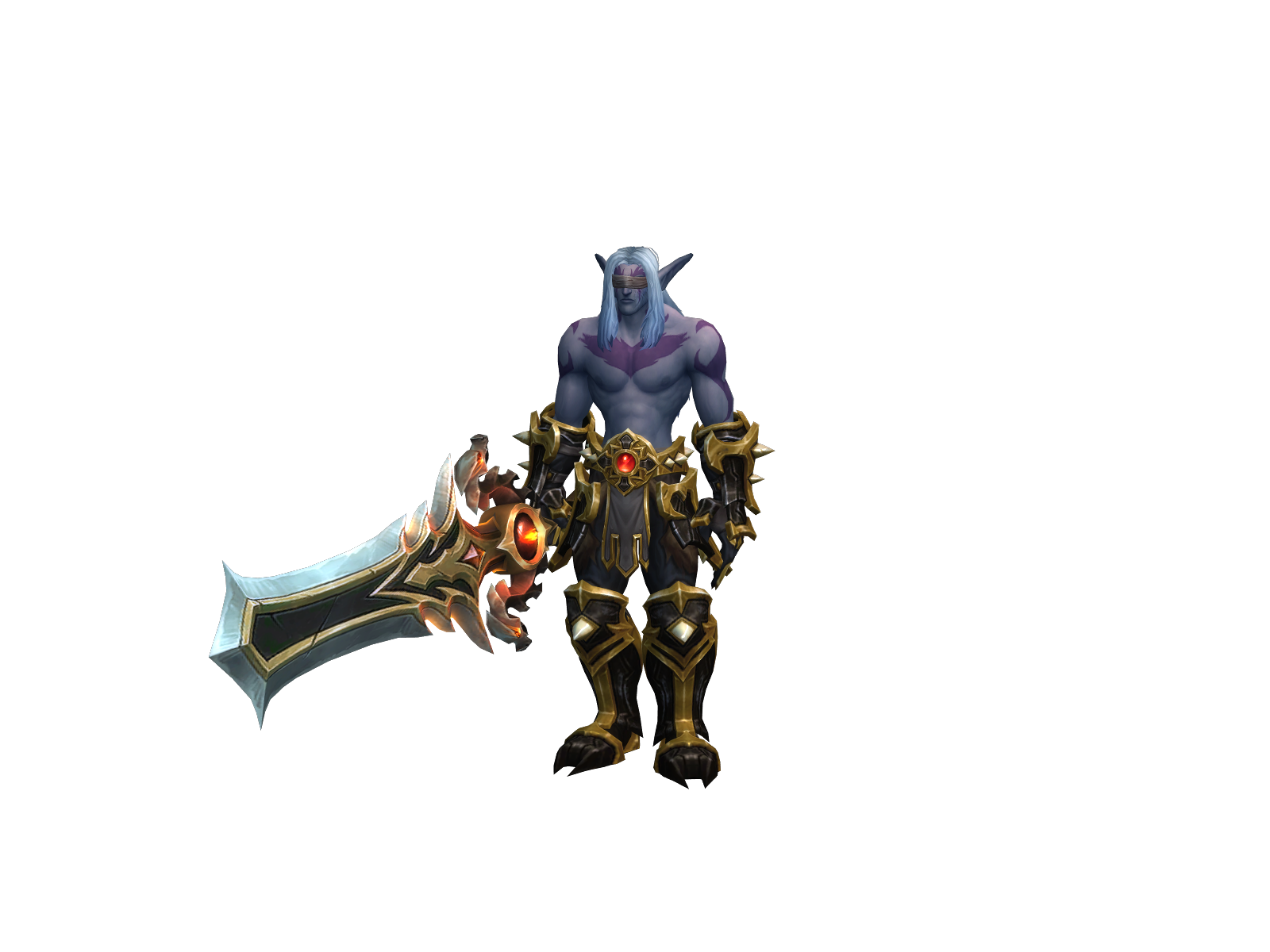 Holywarrior character render