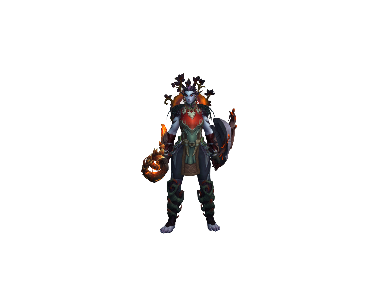 Wildwalker 3D character render