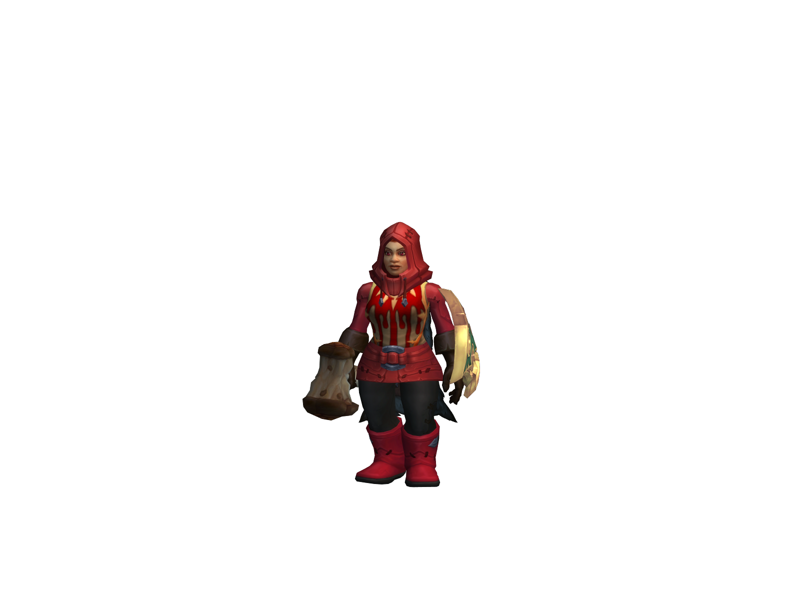Totemwalker 3D character render