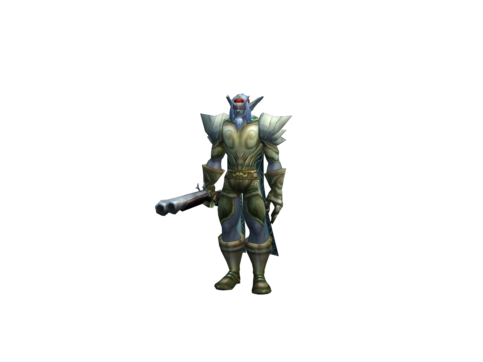Druvnik 3D character render