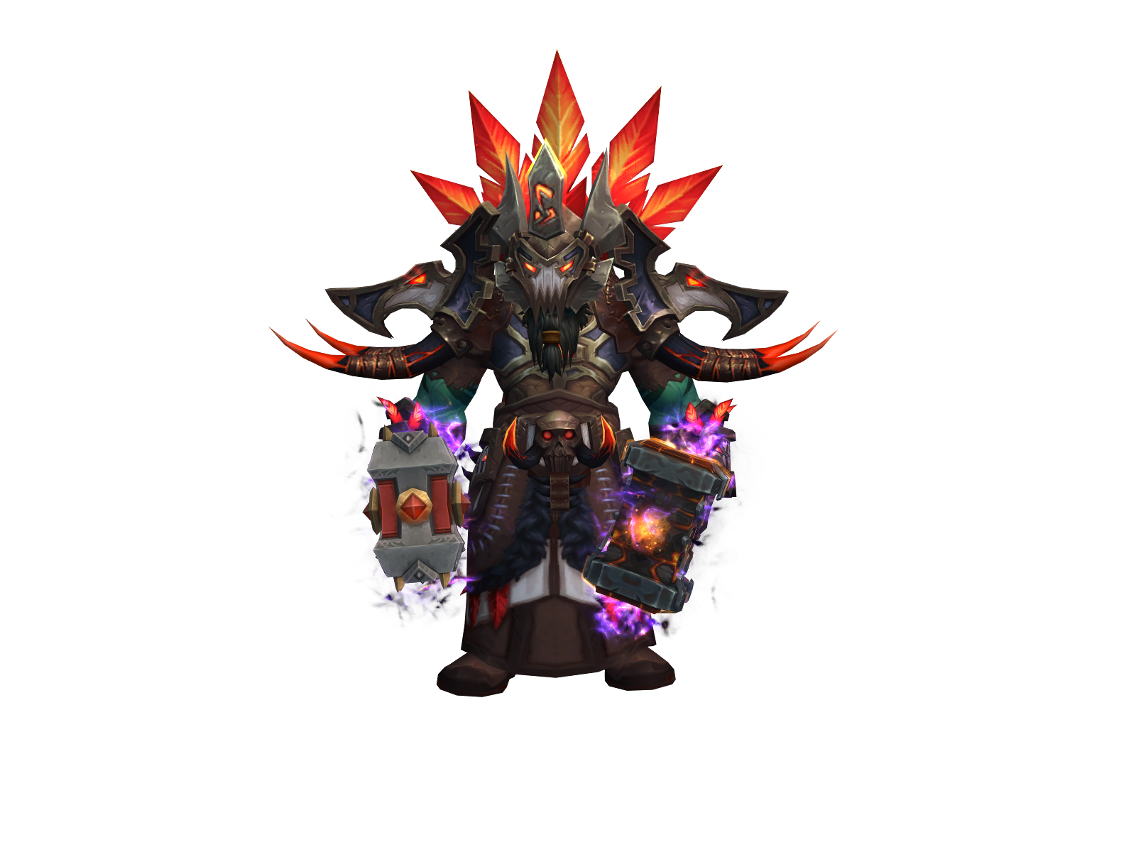 Thralalal 3D character render