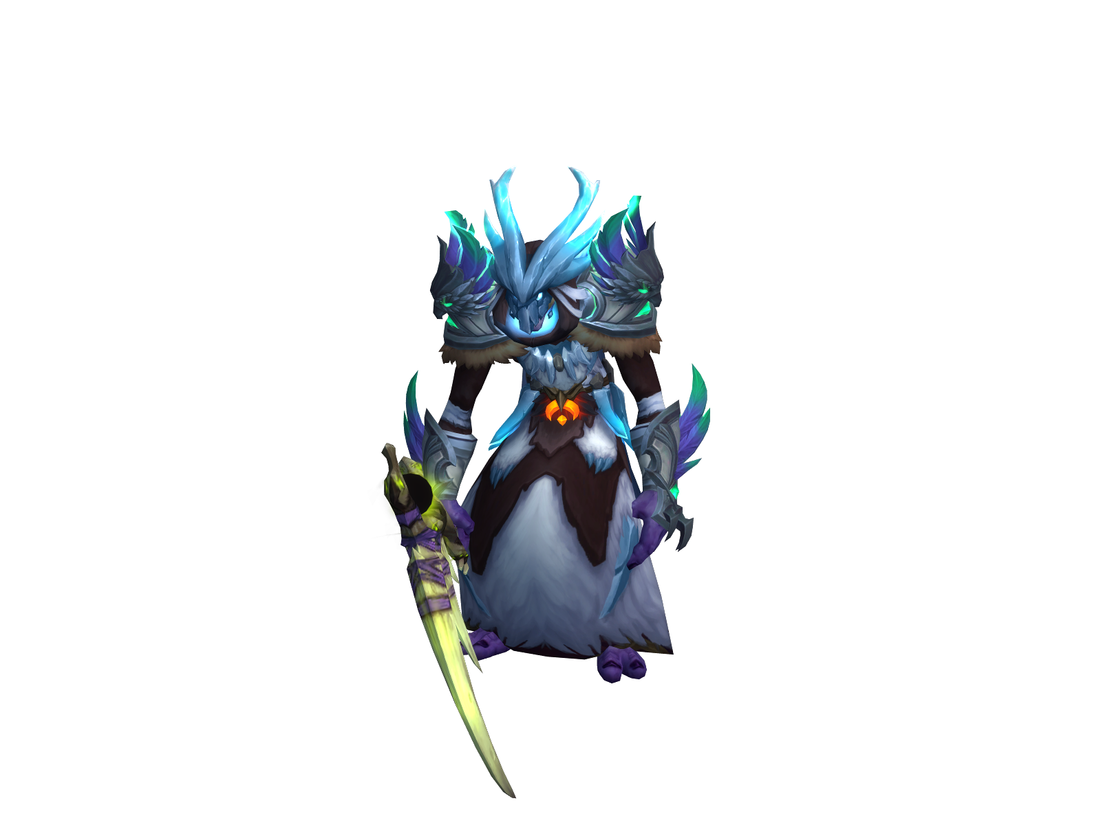 Shekwa 3D character render