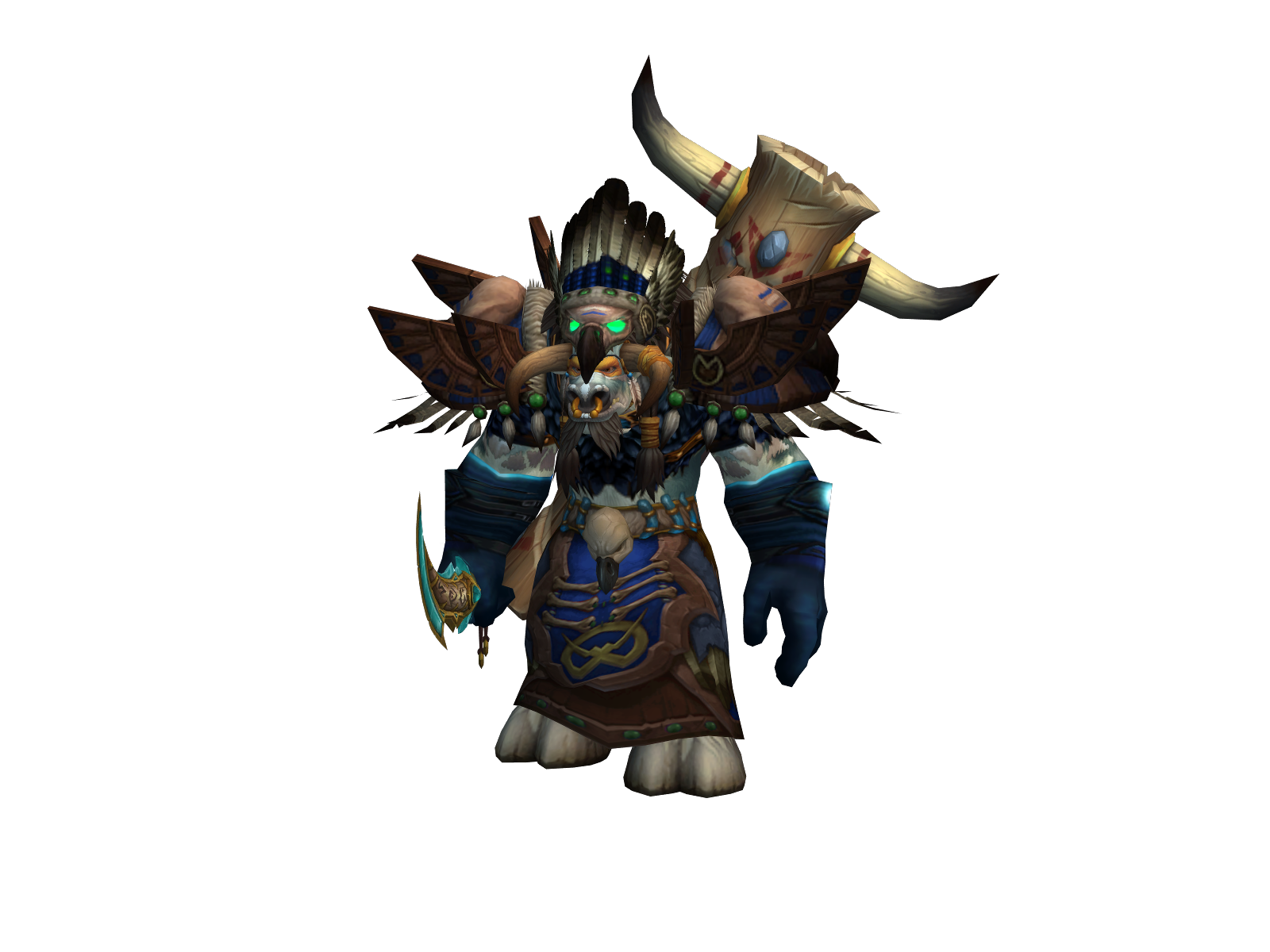 Icow 3D character render