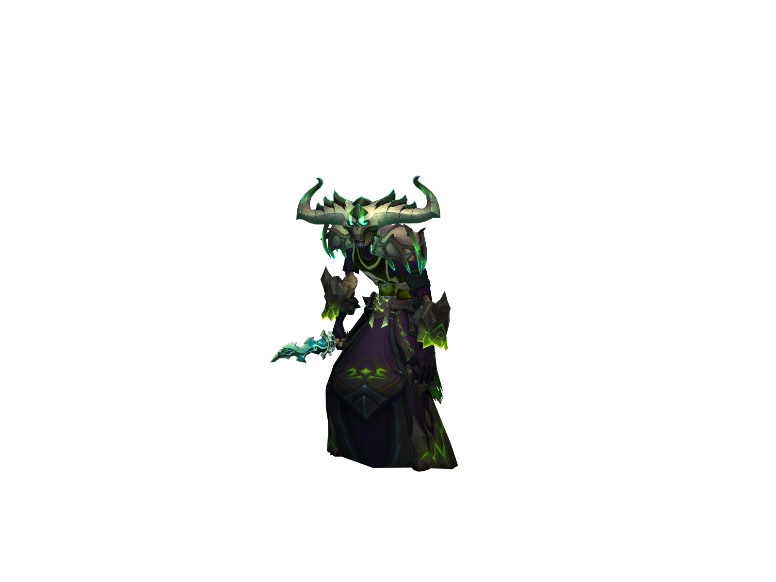 Deathrayne 3D character render