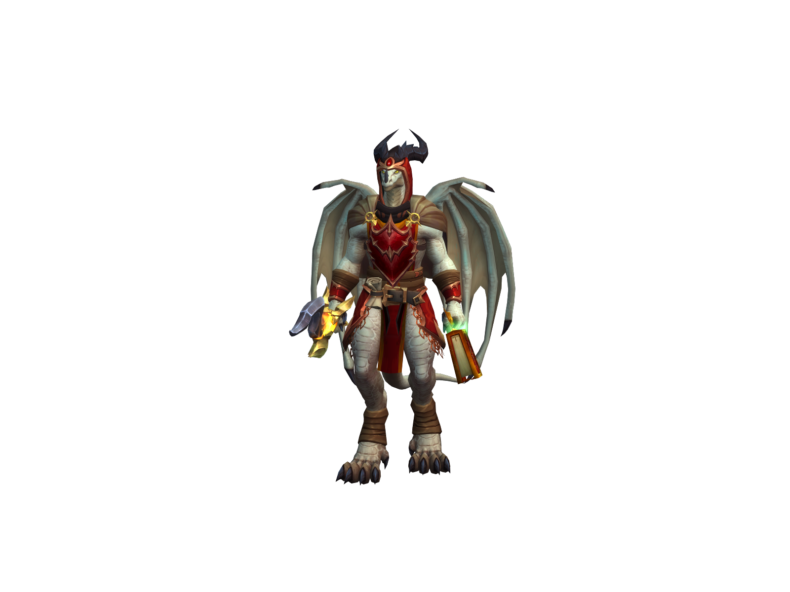 Incendiarius 3D character render