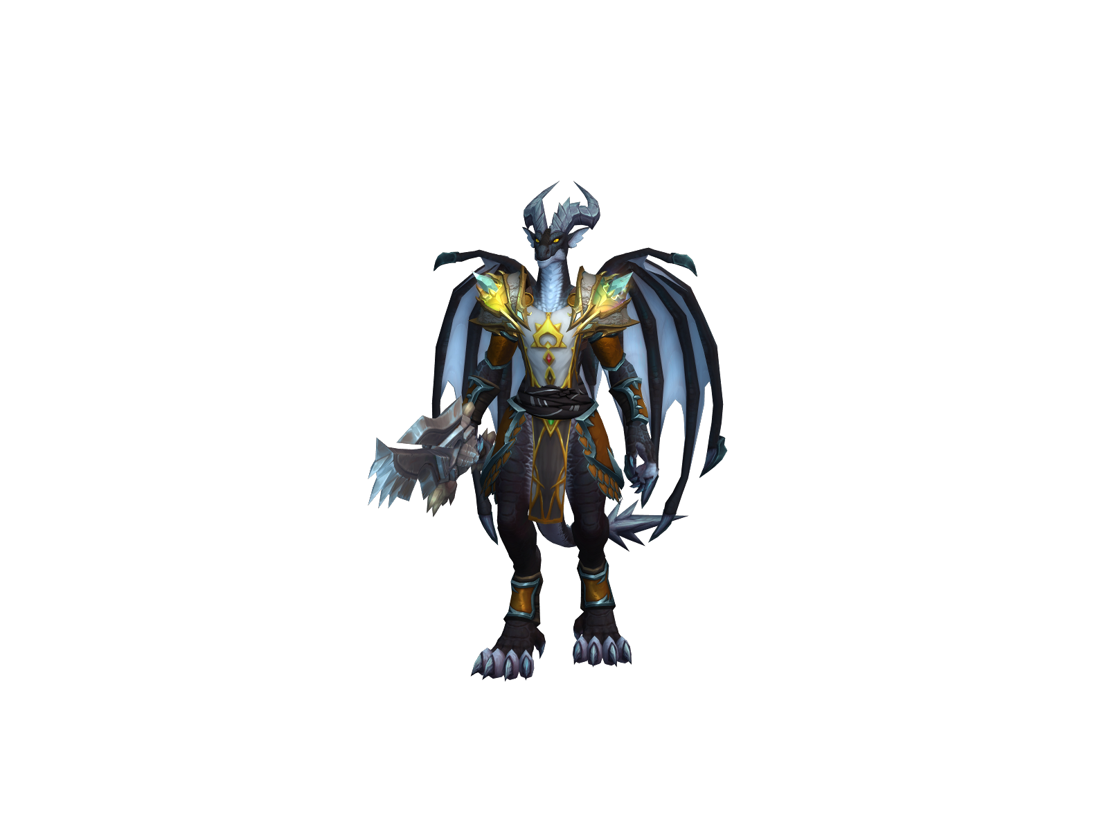 Drogonius 3D character render