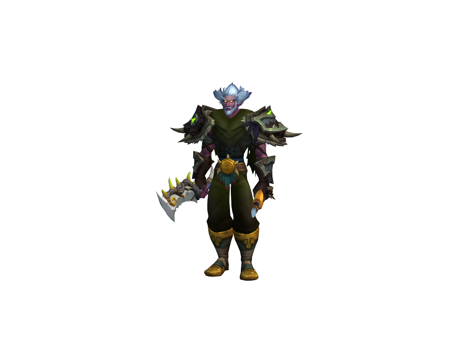 Carceris 3D character render