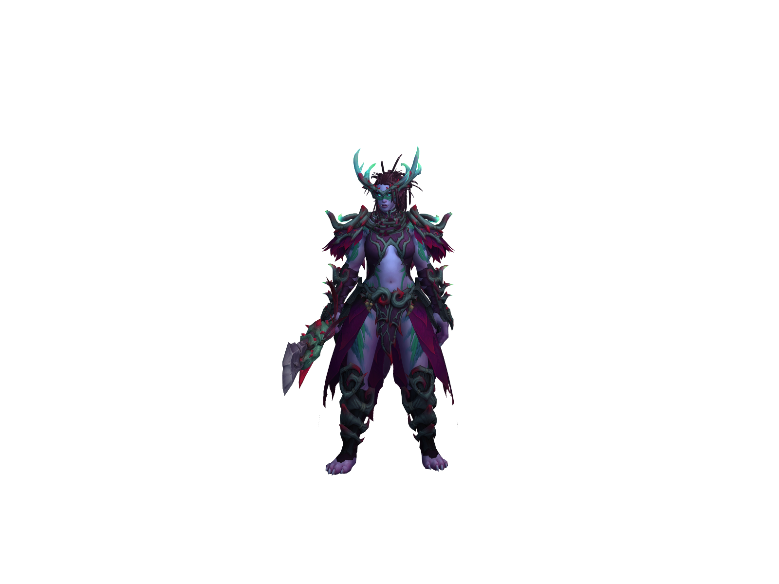 Bevérly 3D character render