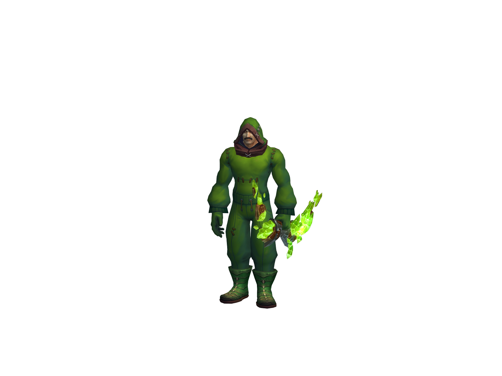 Izânami 3D character render