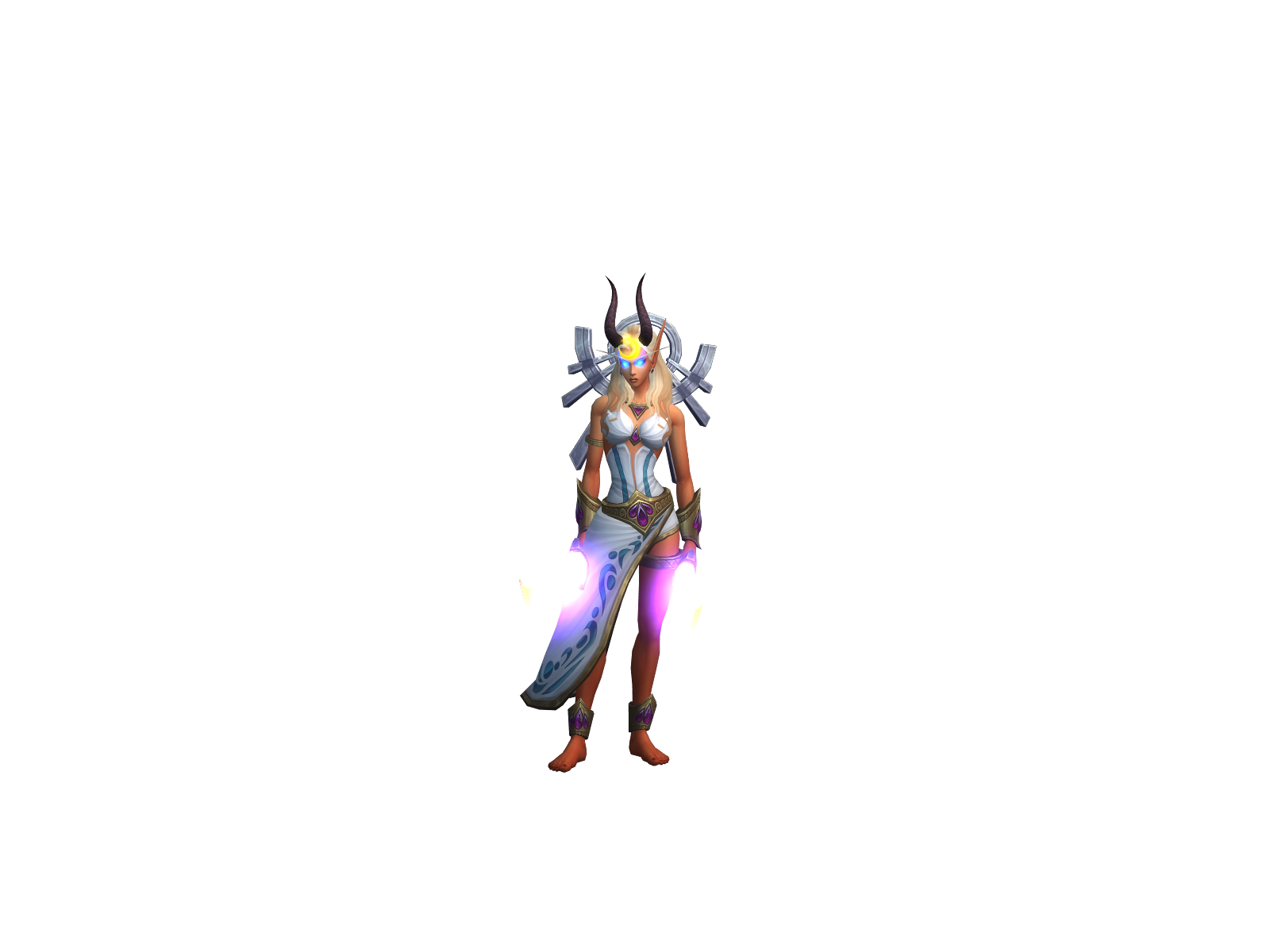 Squall 3D character render