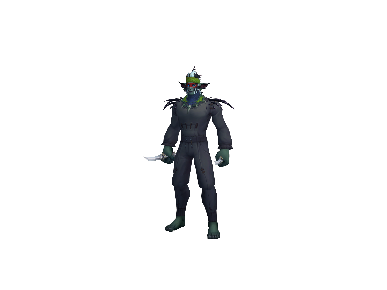 Zhetr 3D character render