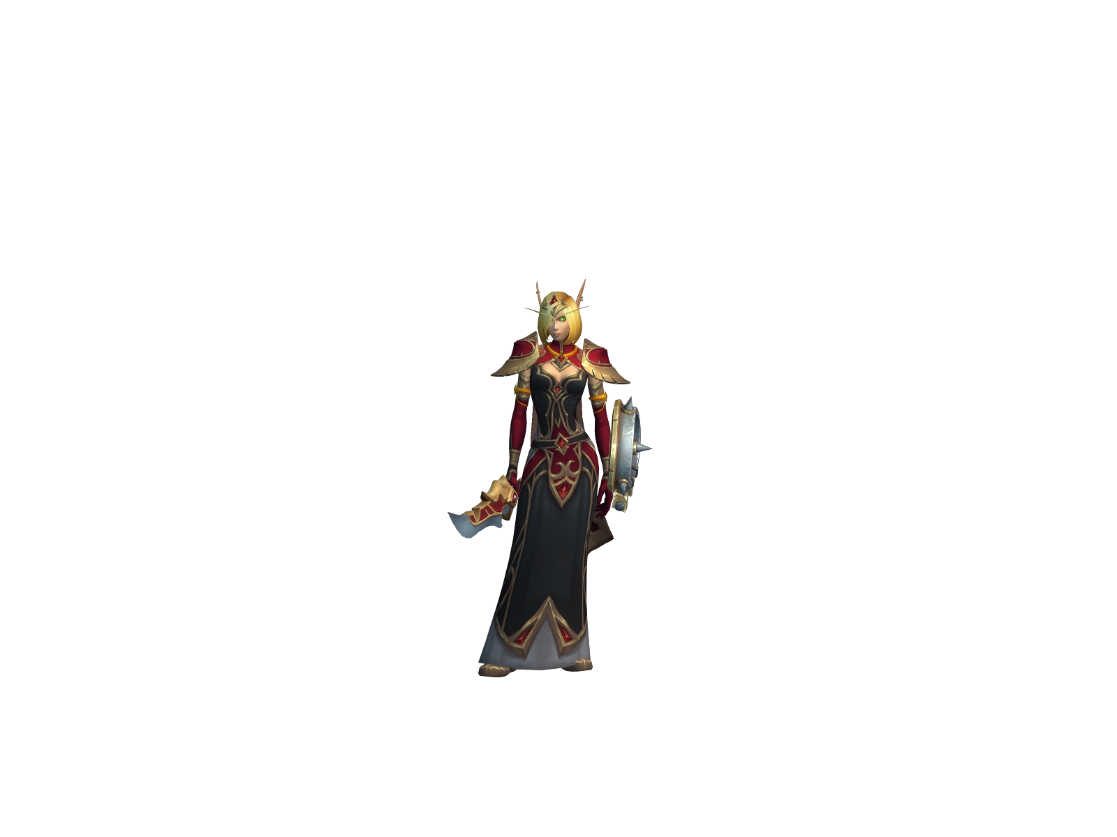 Caladhel 3D character render