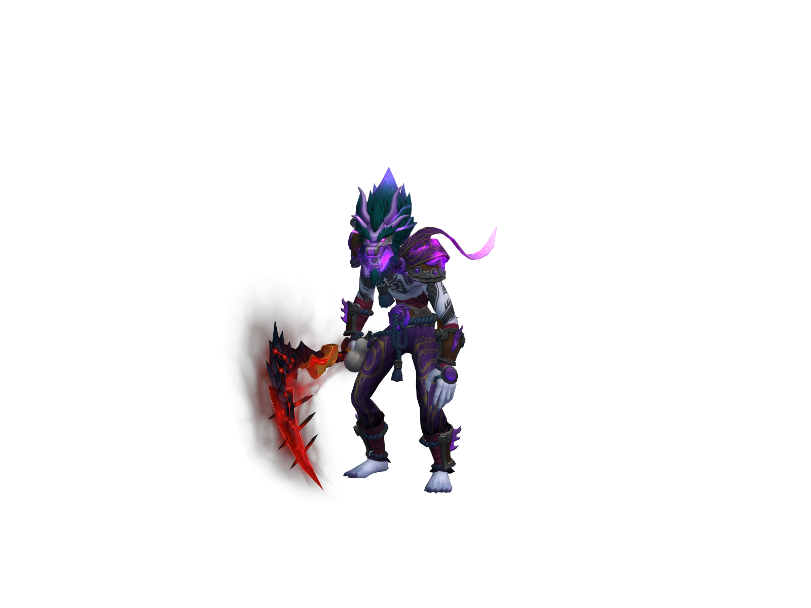 Rodrin 3D character render