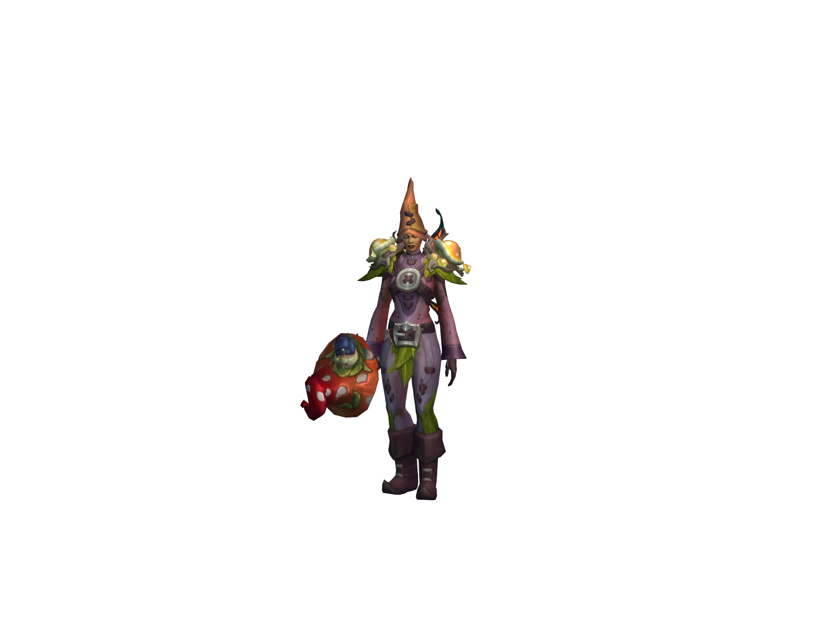 Lamiura 3D character render