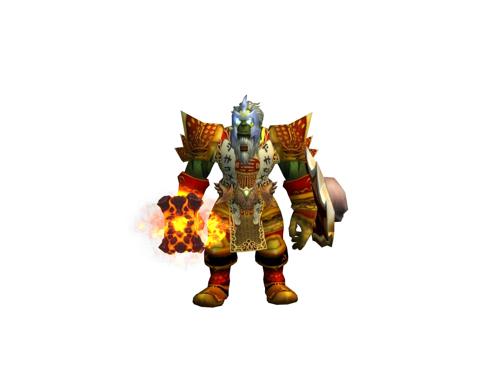 Firestørm 3D character render