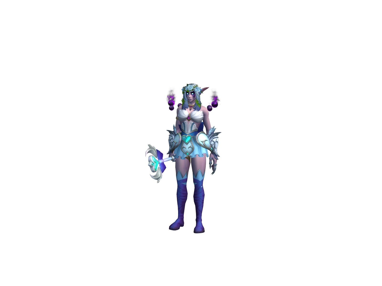 Usurpadora 3D character render