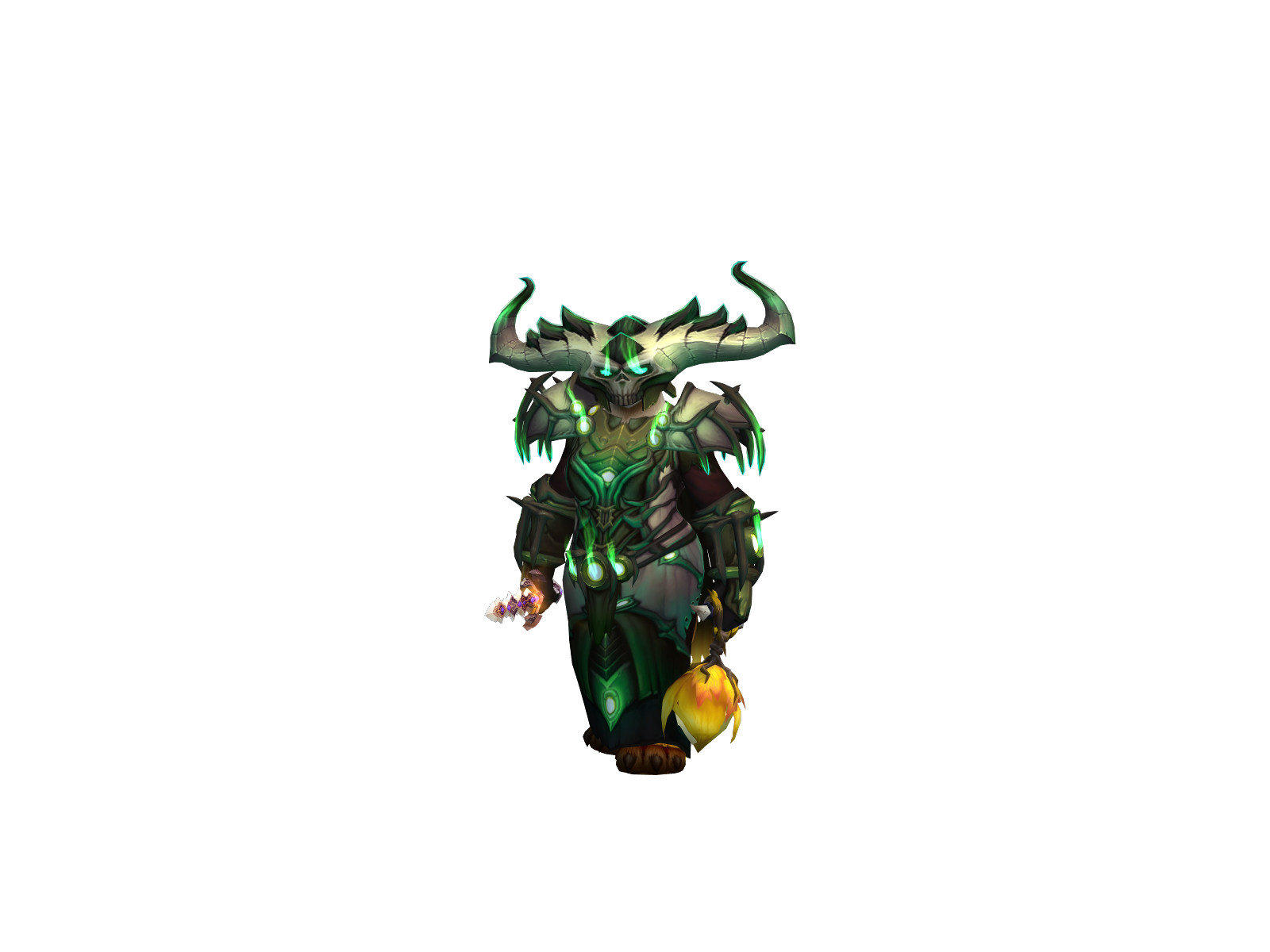 Menerva 3D character render