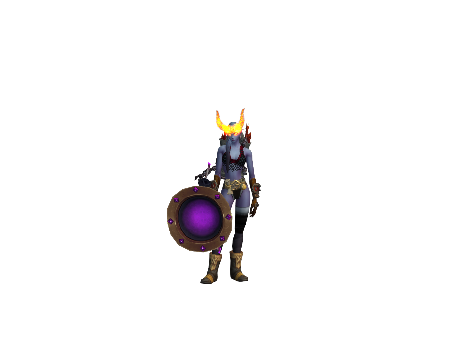 Soyzanahôria 3D character render
