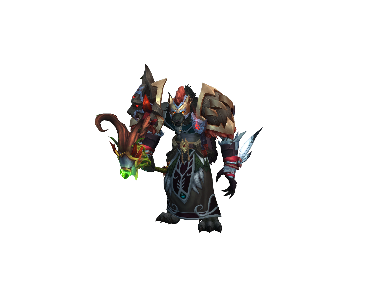 Wucan 3D character render