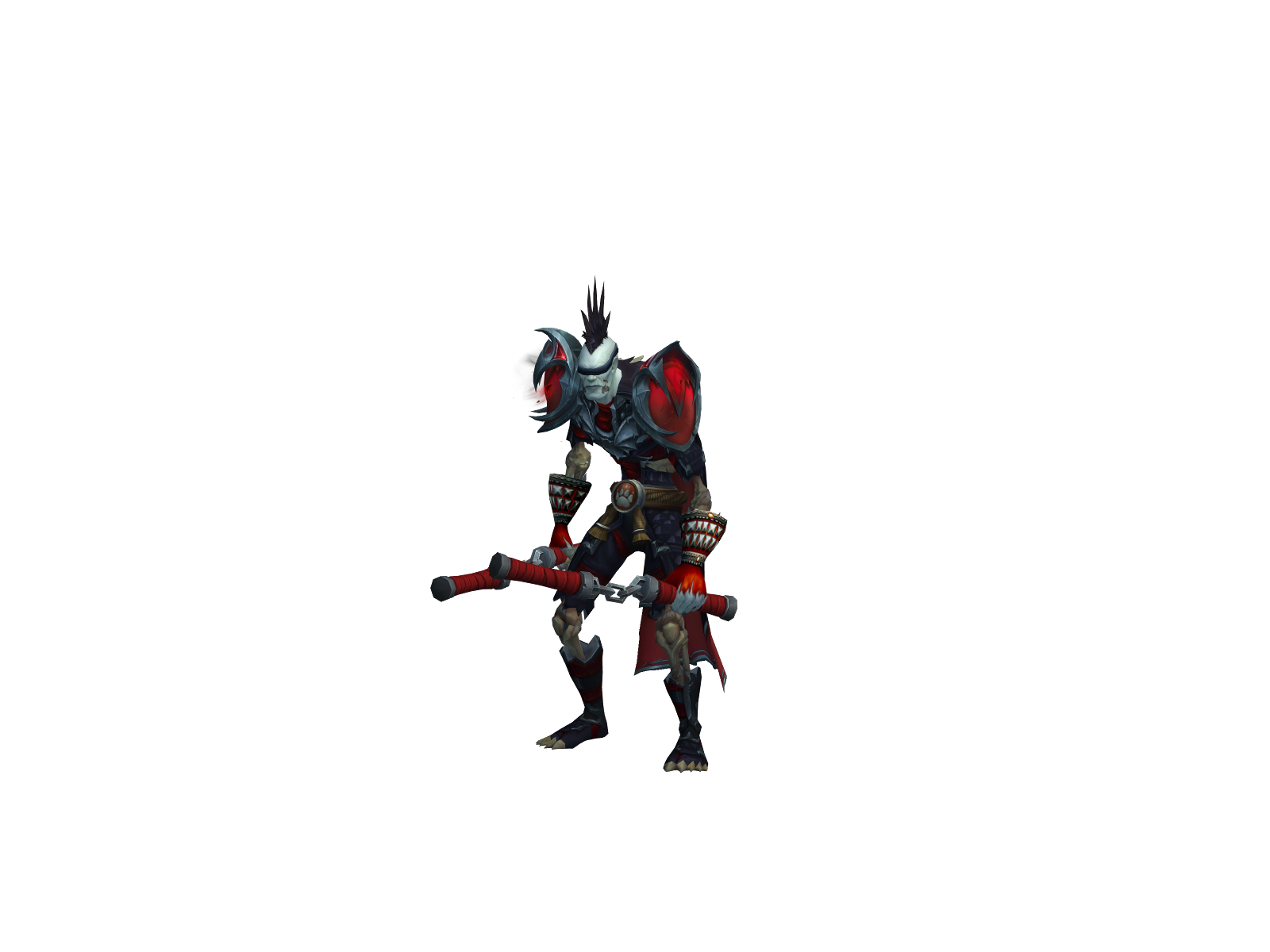 Vergansaah 3D character render