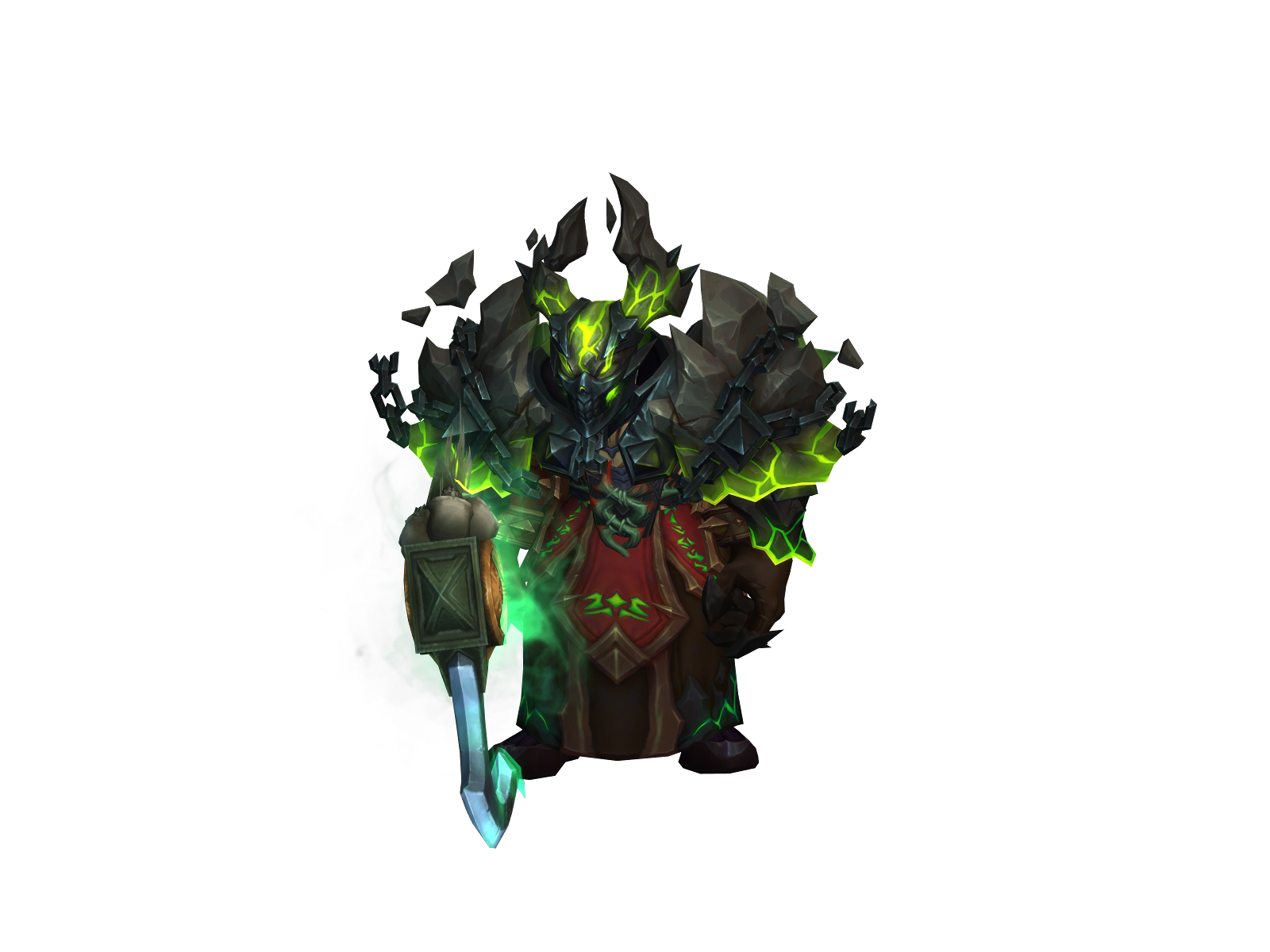 Ghouldamn 3D character render