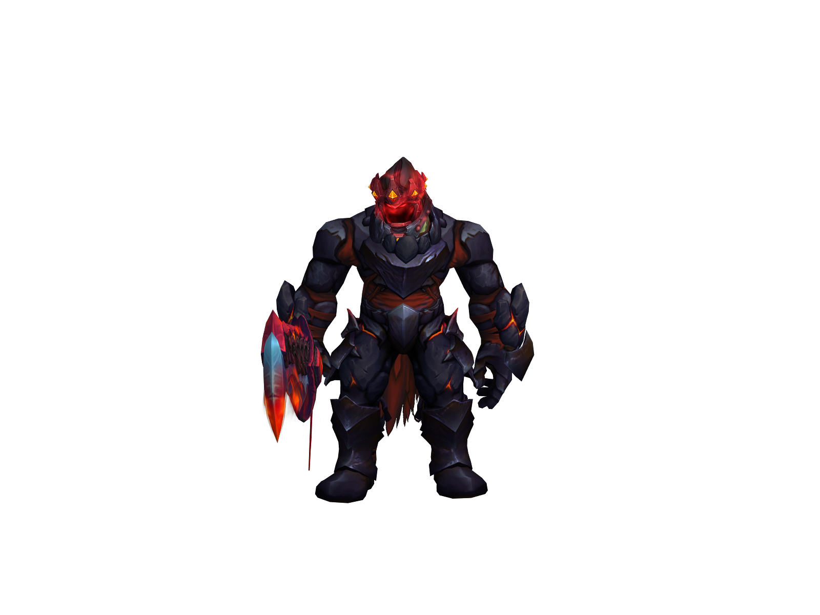 Fetidoman 3D character render