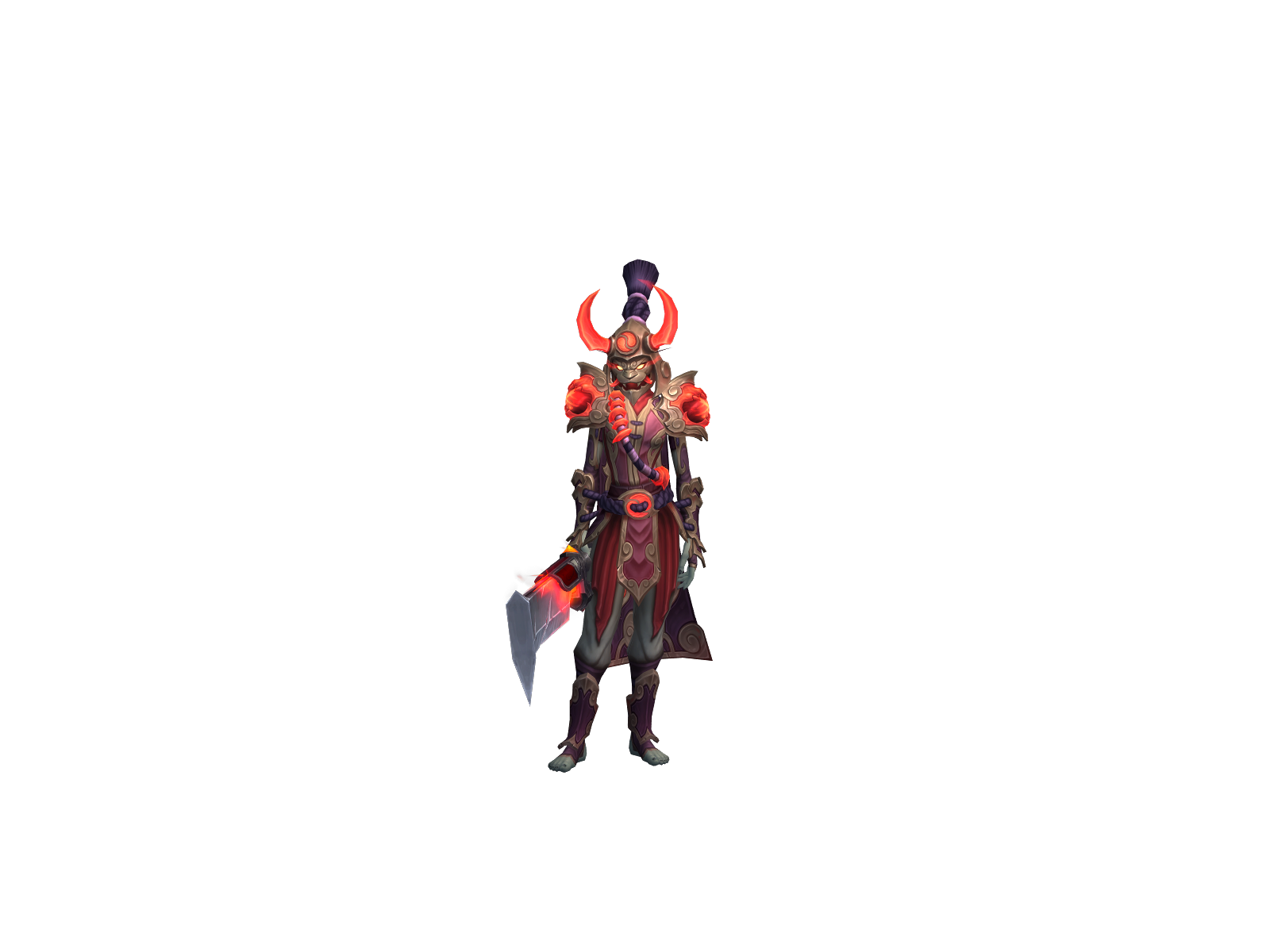Kyreb 3D character render