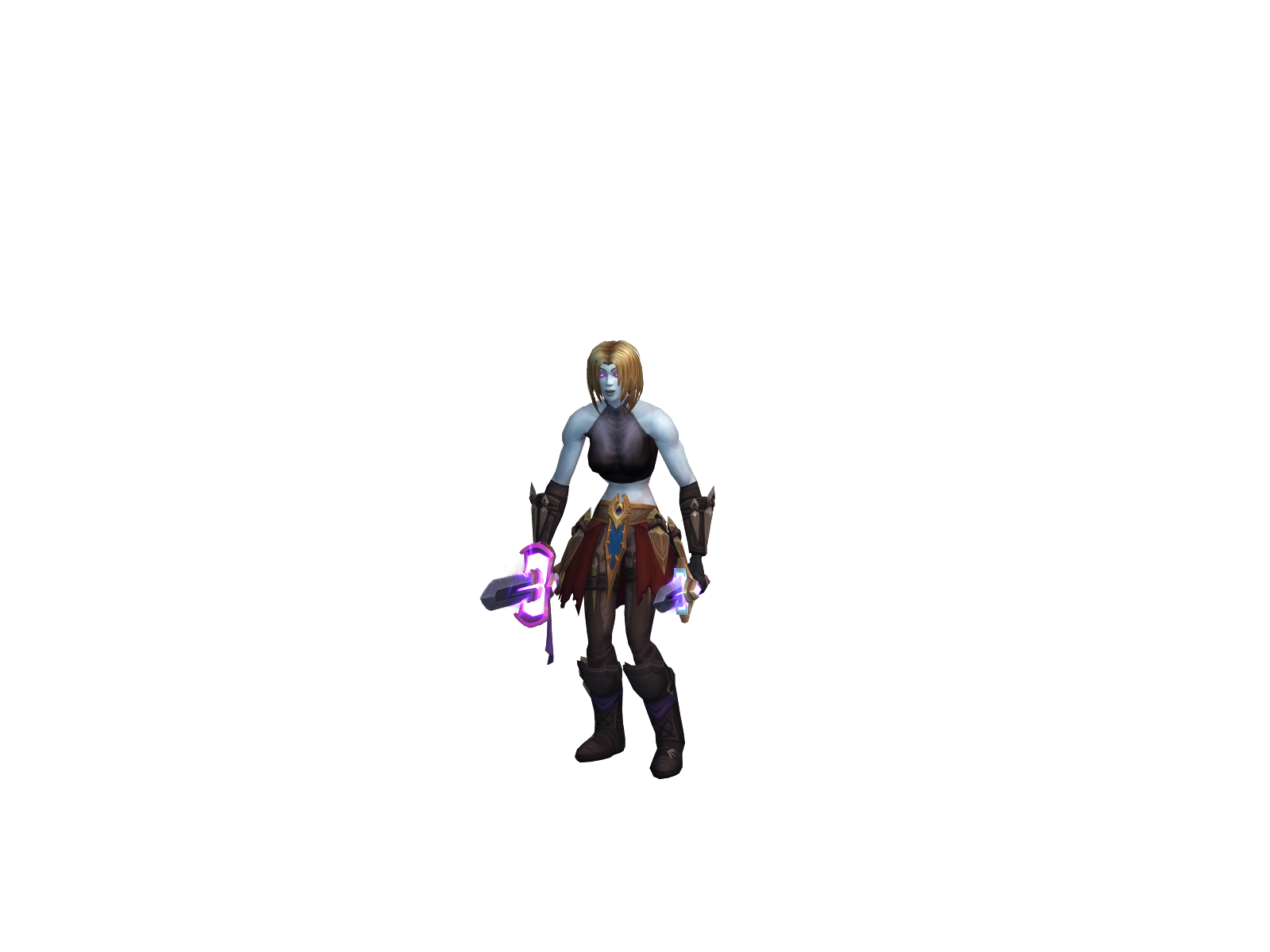 Piucara 3D character render