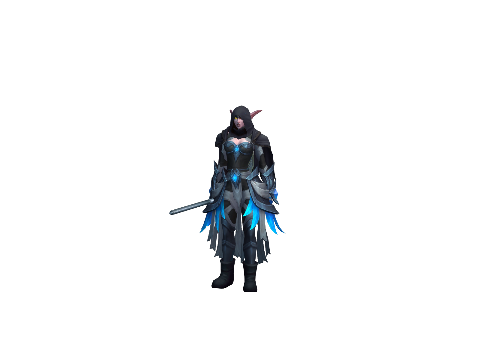 Kaest 3D character render