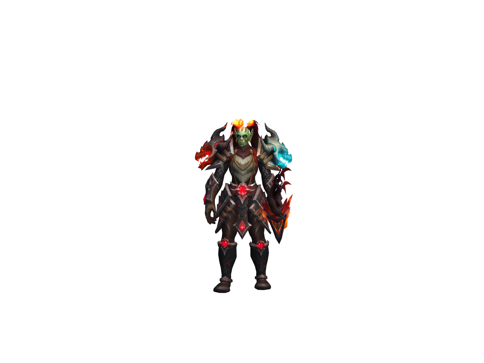 Zðe 3D character render