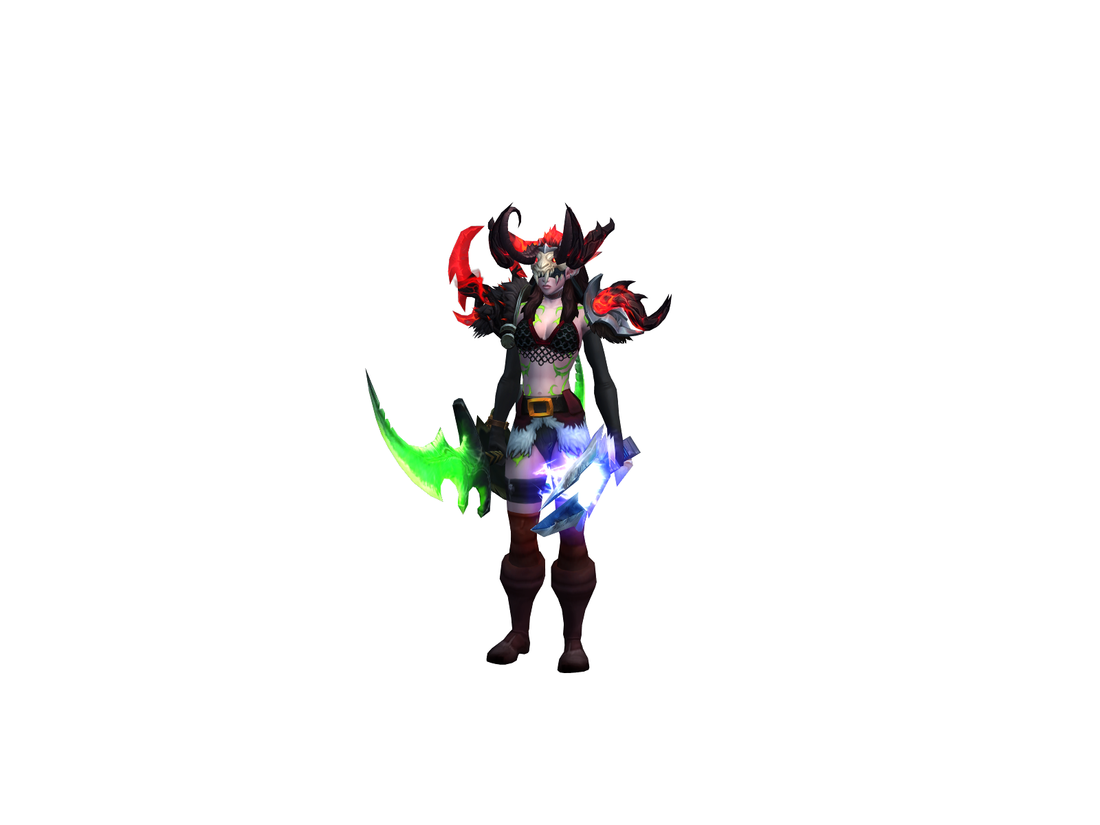 Letmesoloshe 3D character render