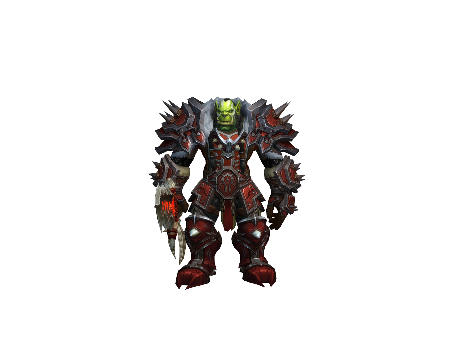 Kraan 3D character render