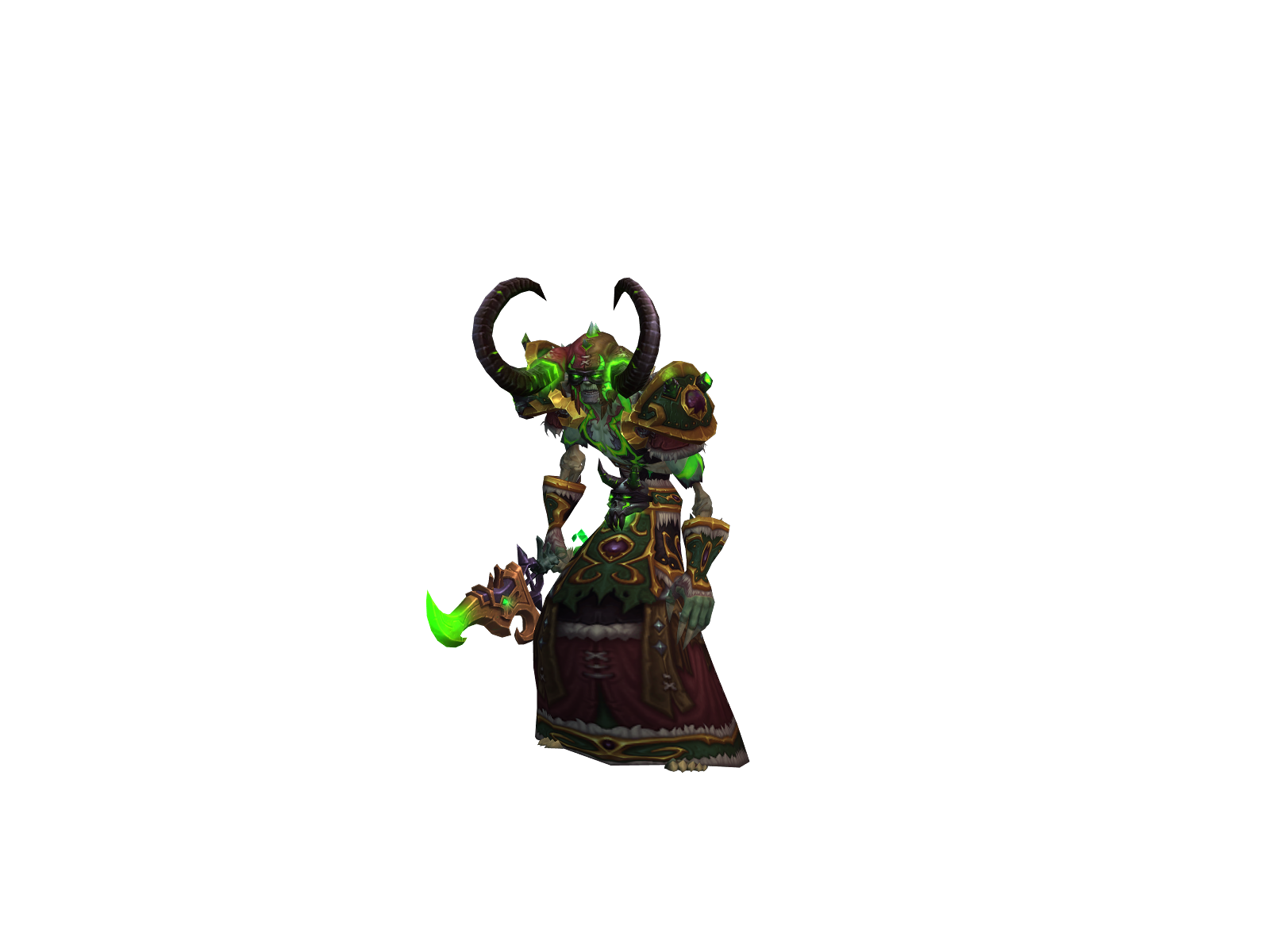 Cromaññon 3D character render