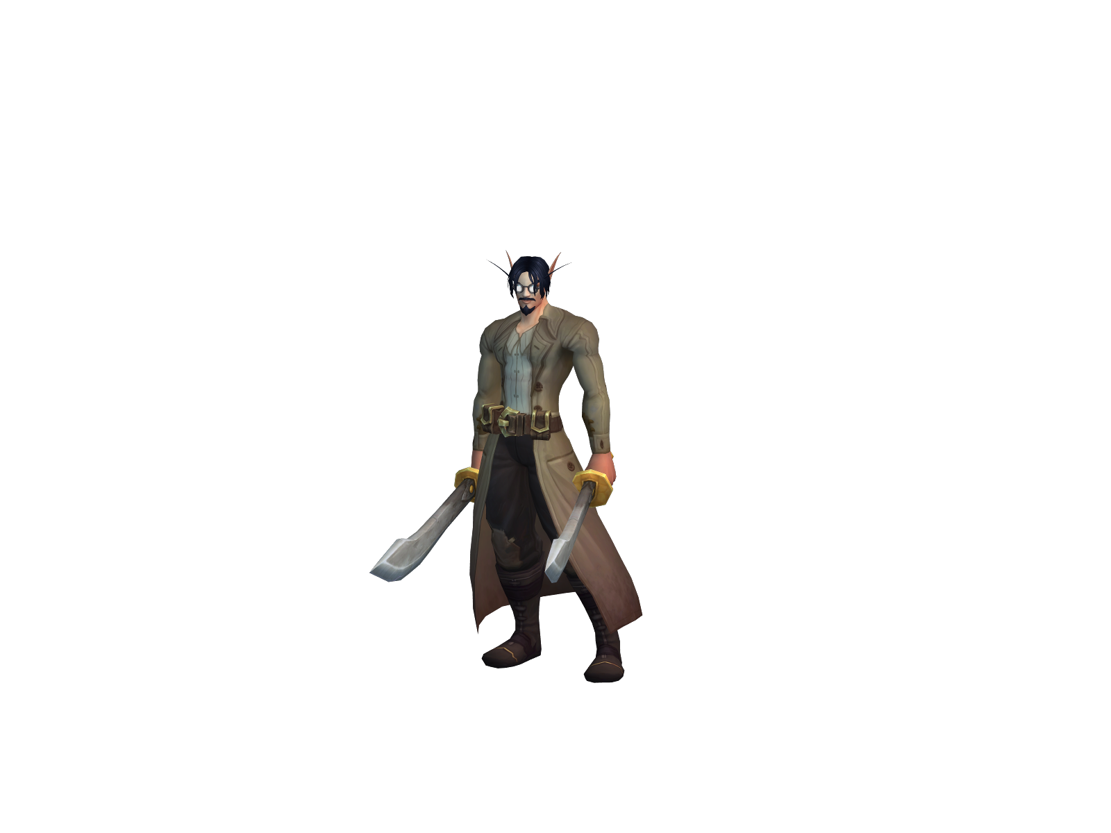 Shoryu 3D character render