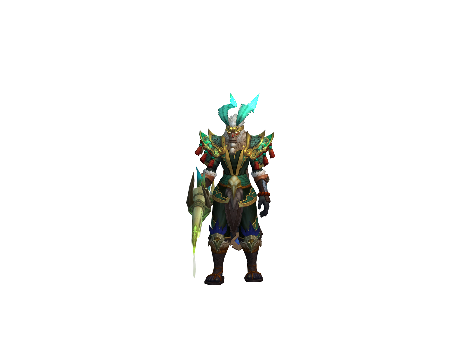 Pieceofmonk 3D character render
