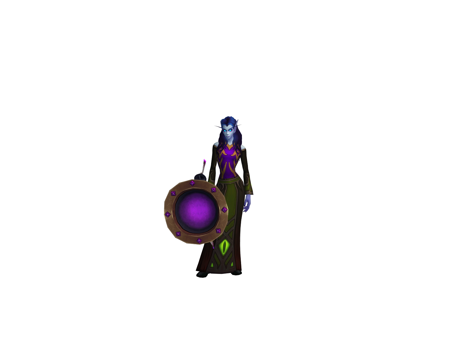 Liurnia 3D character render