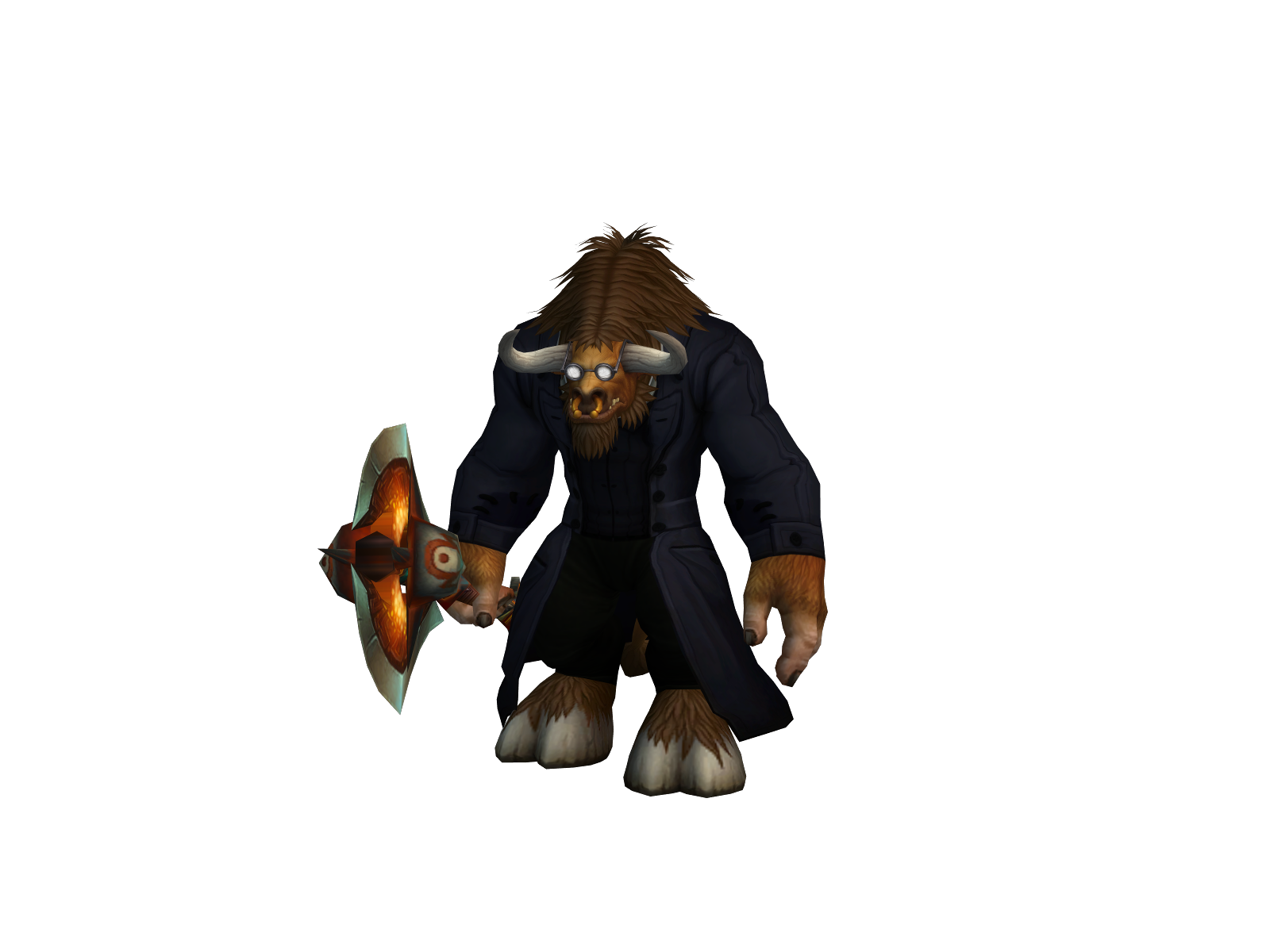 Touren 3D character render
