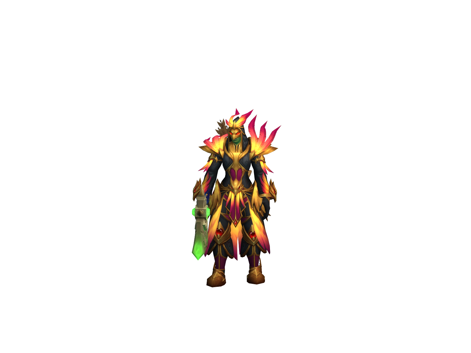 Ørca 3D character render