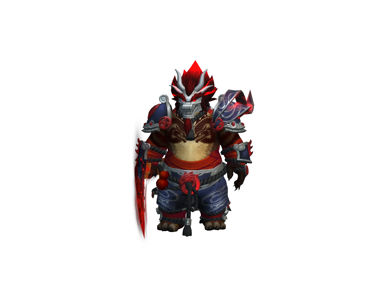 Oldan 3D character render
