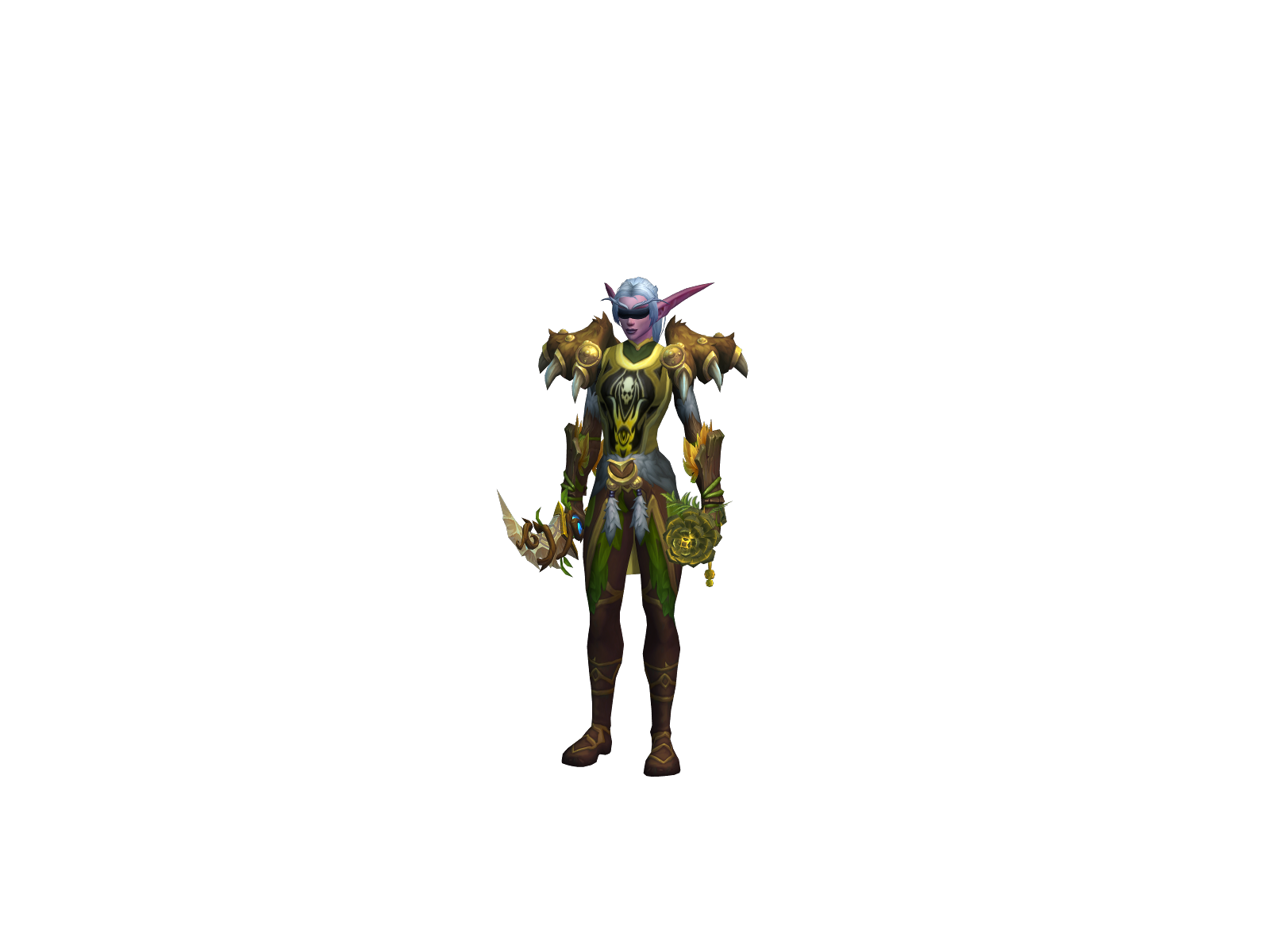 Sukuna 3D character render