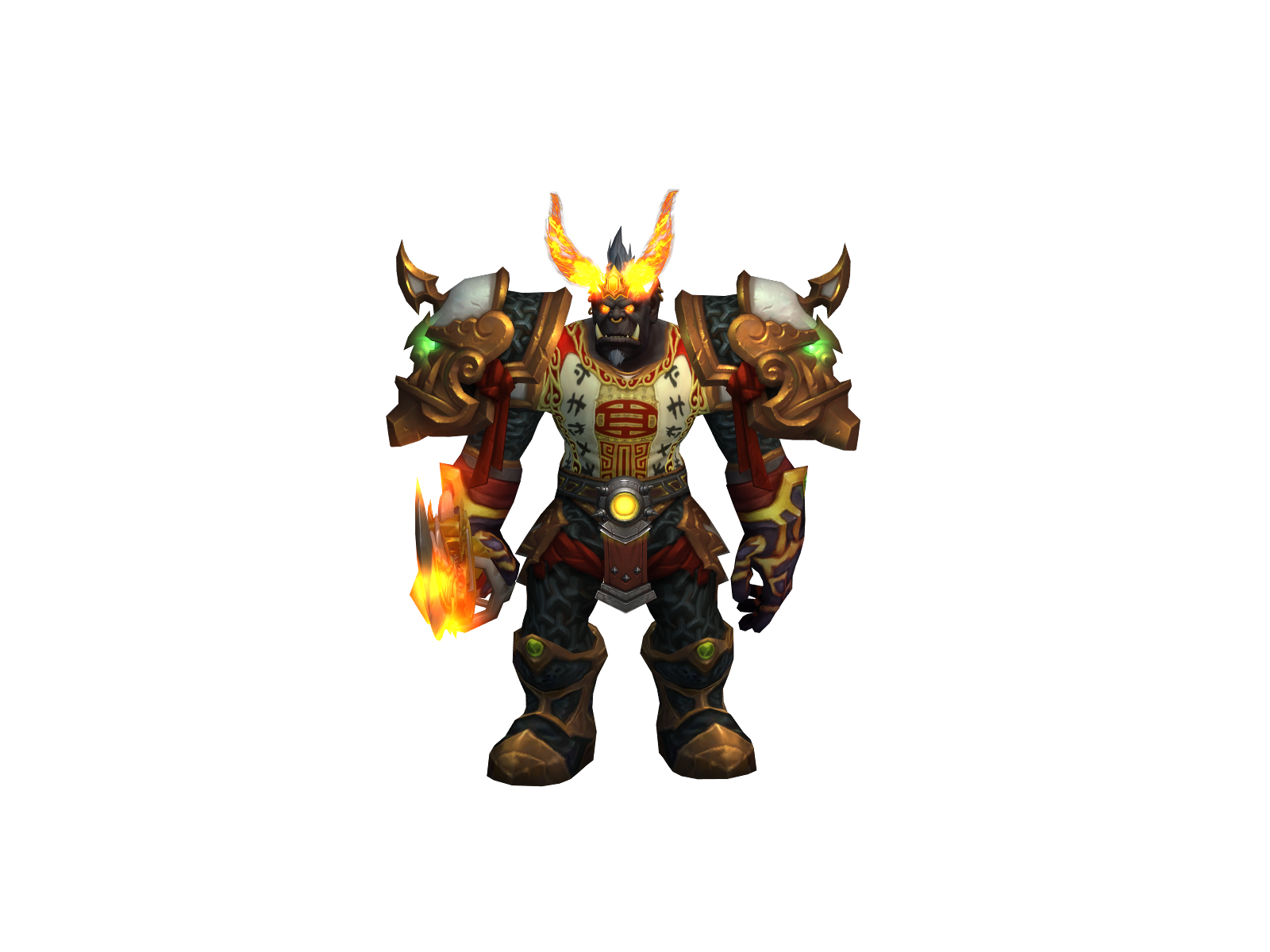 Rodghar 3D character render
