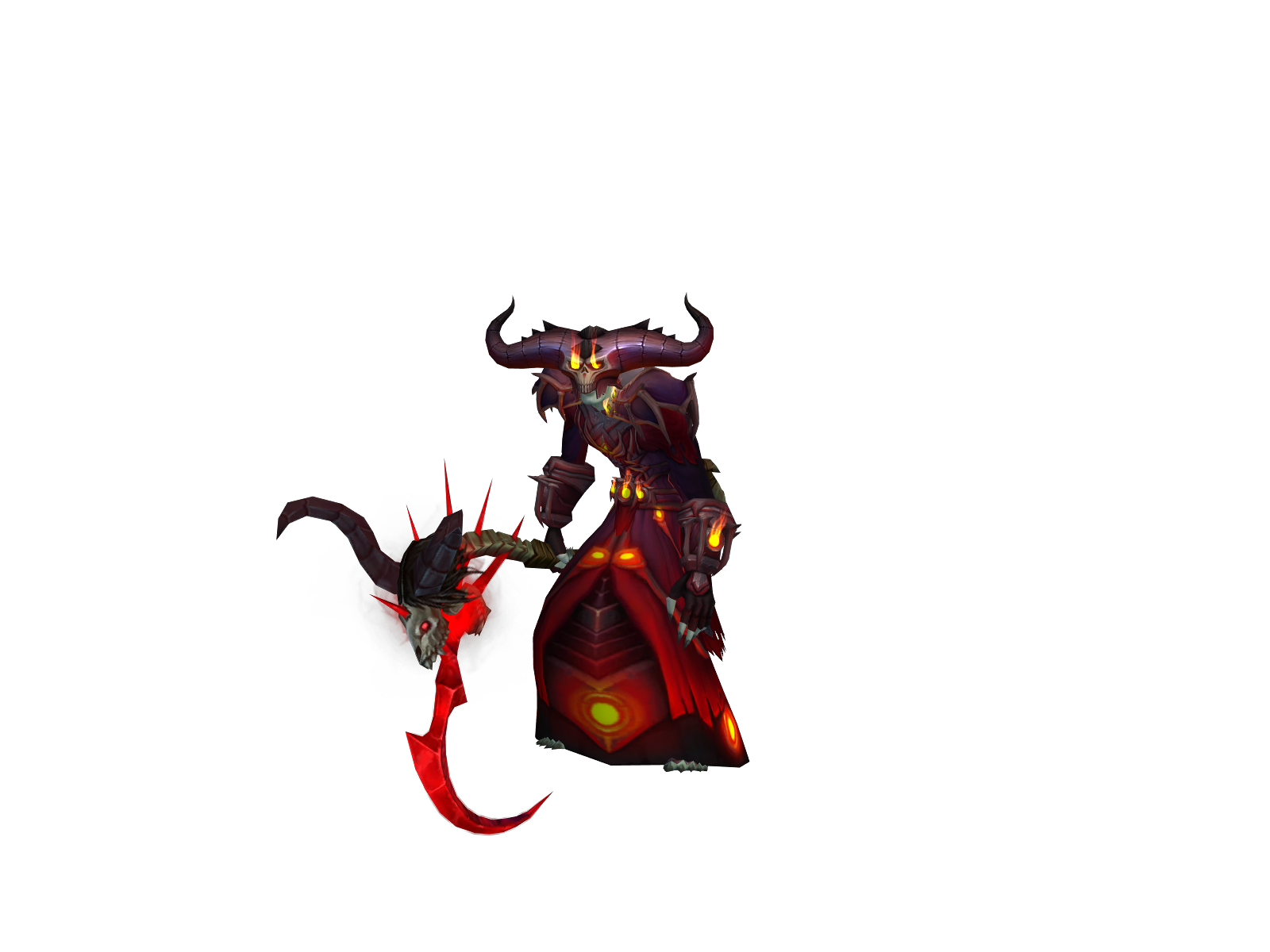 Skraal 3D character render