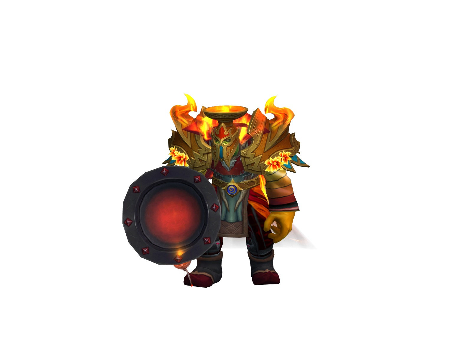 Cladosporium 3D character render