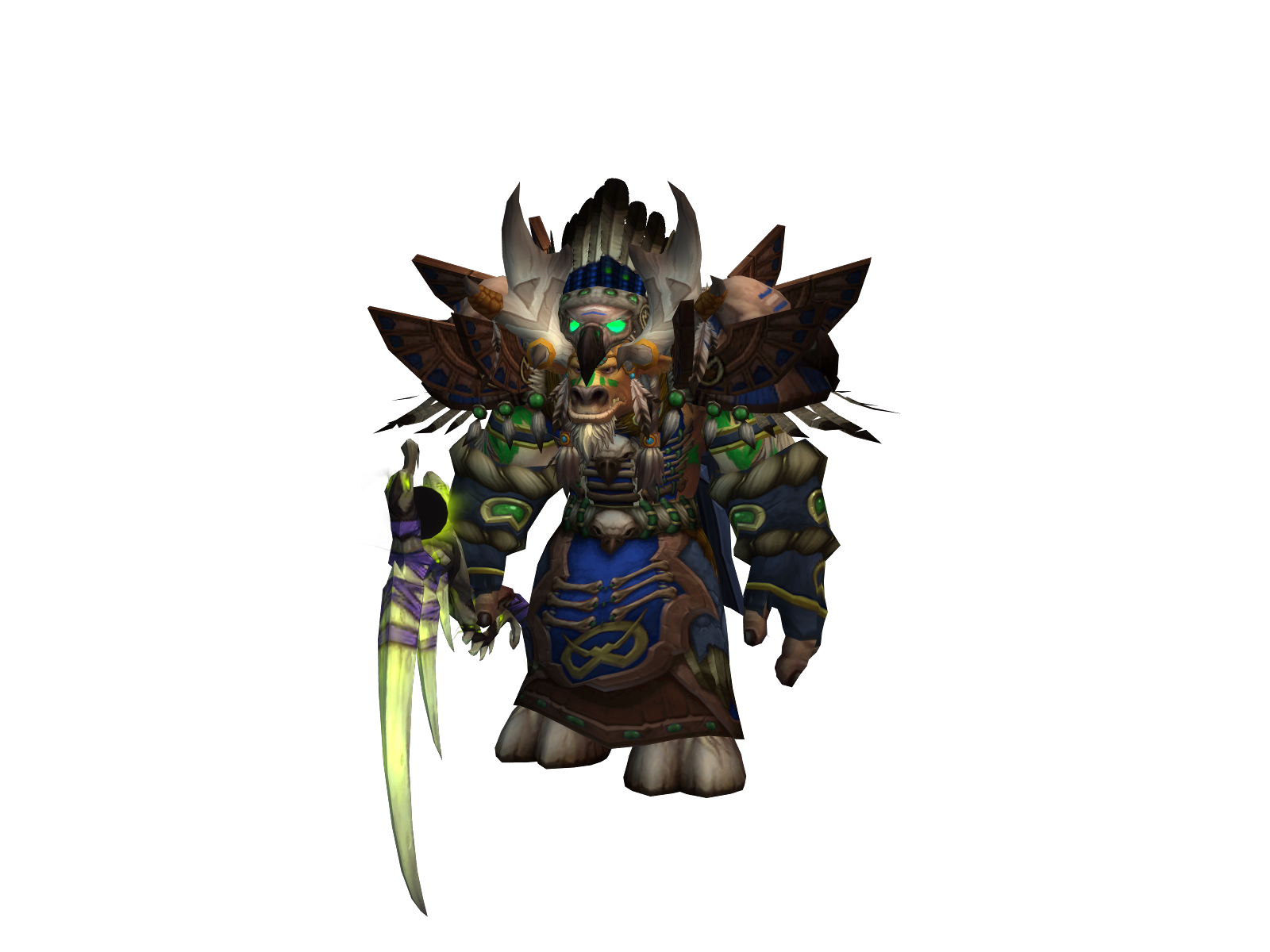 Trolaret 3D character render