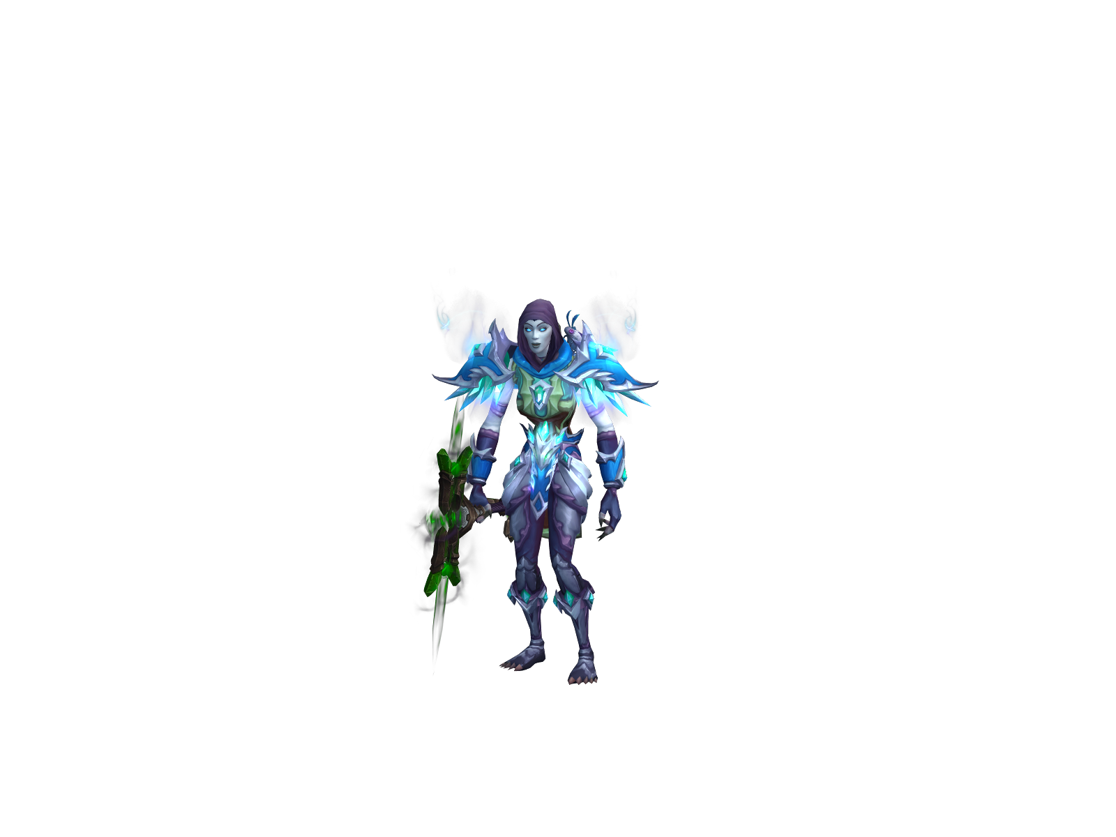 Afterimage 3D character render